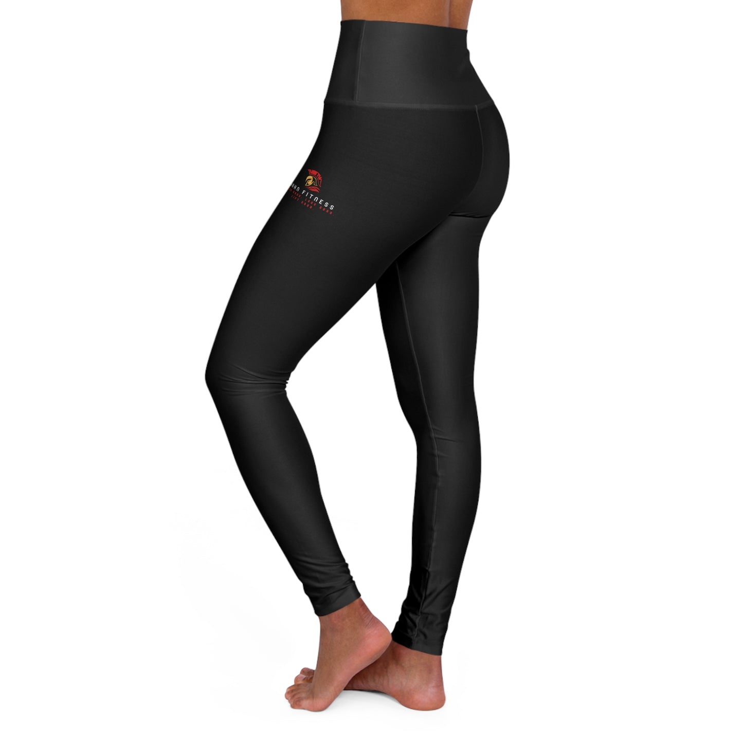 High Waisted Yoga Leggings Black