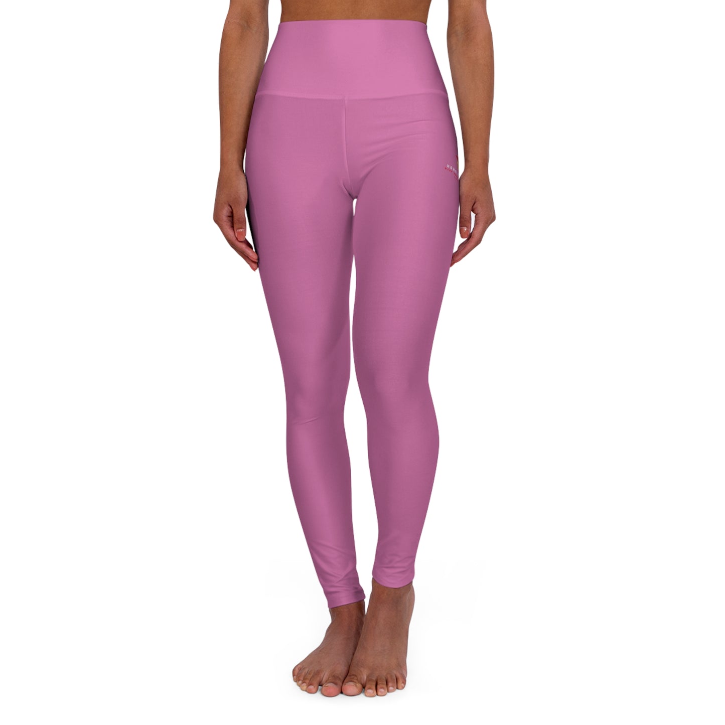 High Waisted Yoga Leggings Pink