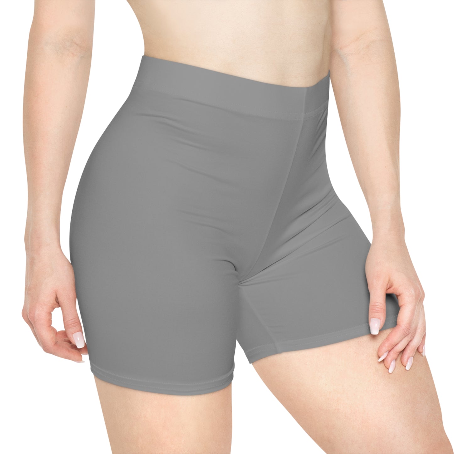 Women's Biker Shorts Grey