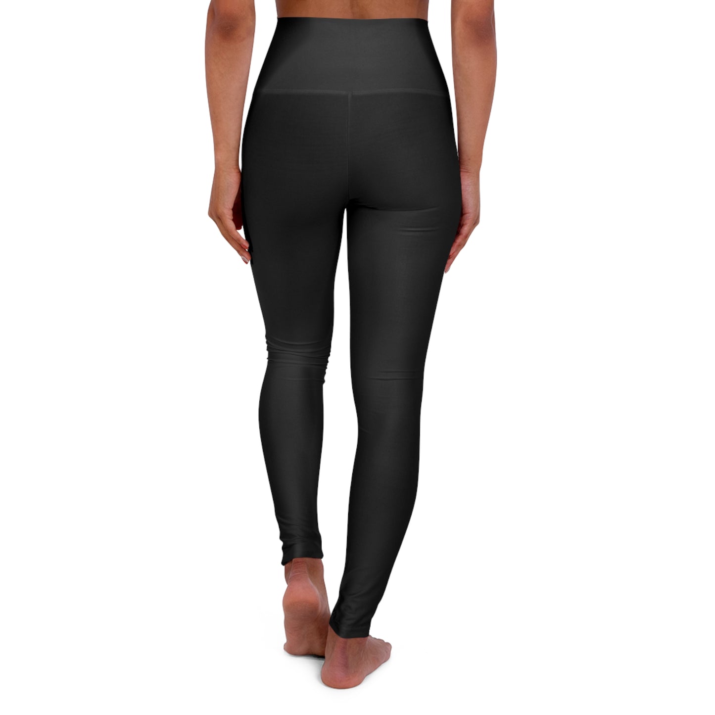 High Waisted Yoga Leggings Black