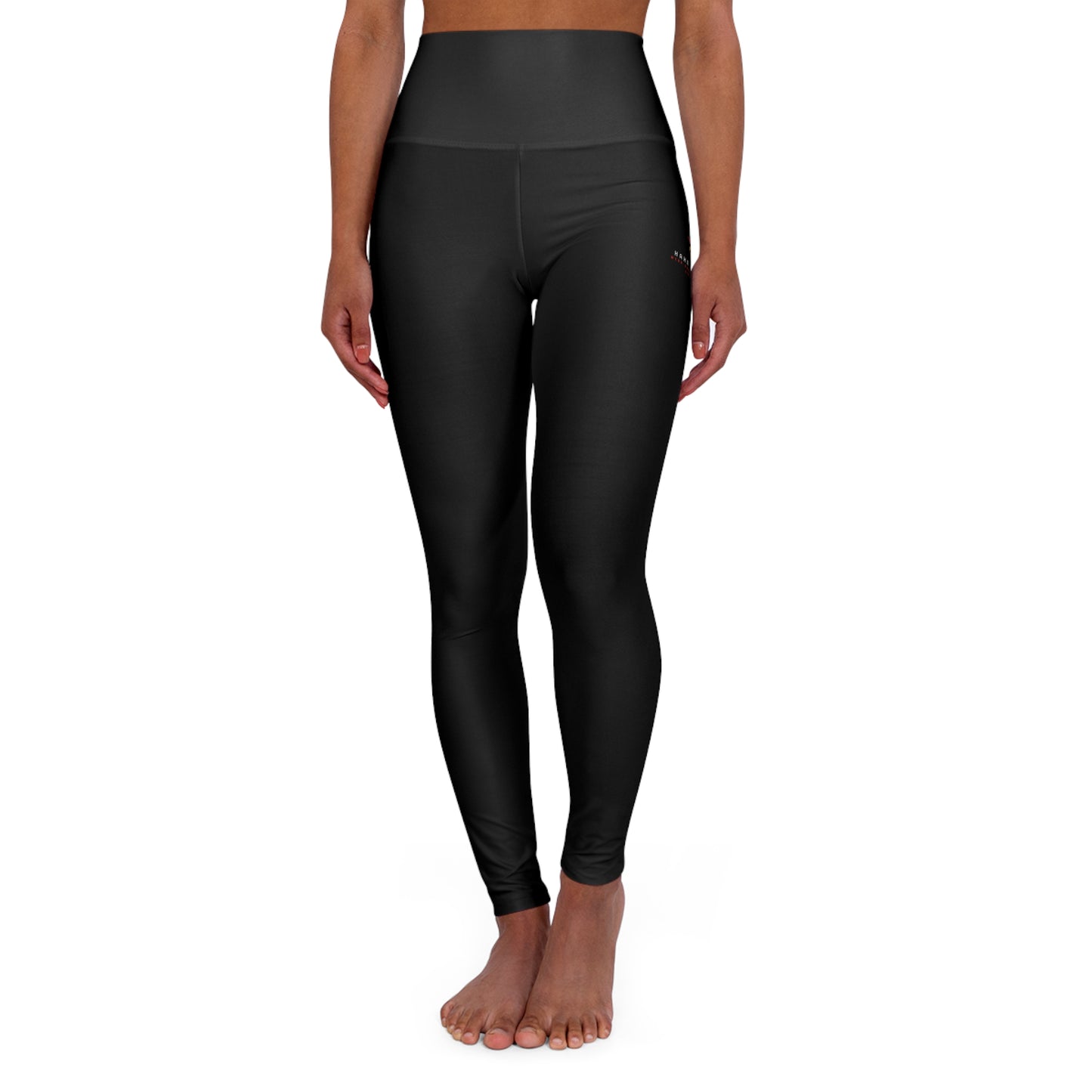 High Waisted Yoga Leggings Black