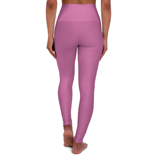 High Waisted Yoga Leggings Pink