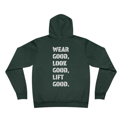 Unisex Sponge Fleece Pullover Hoodie "The Slogan"