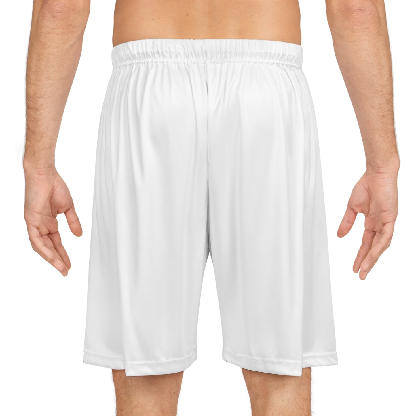 Basketball Shorts White