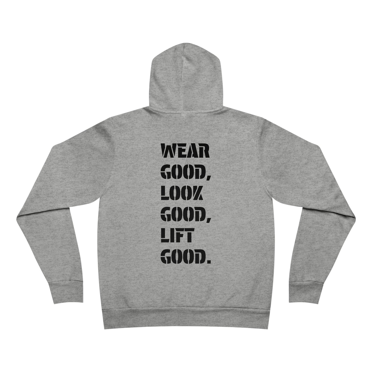 Unisex Sponge Fleece Pullover Hoodie "The Slogan"