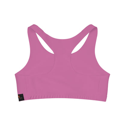 Seamless Sports Bra Pink "Stay Confident."