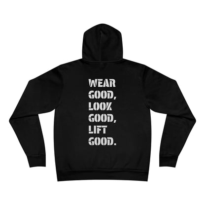 Unisex Sponge Fleece Pullover Hoodie "The Slogan"