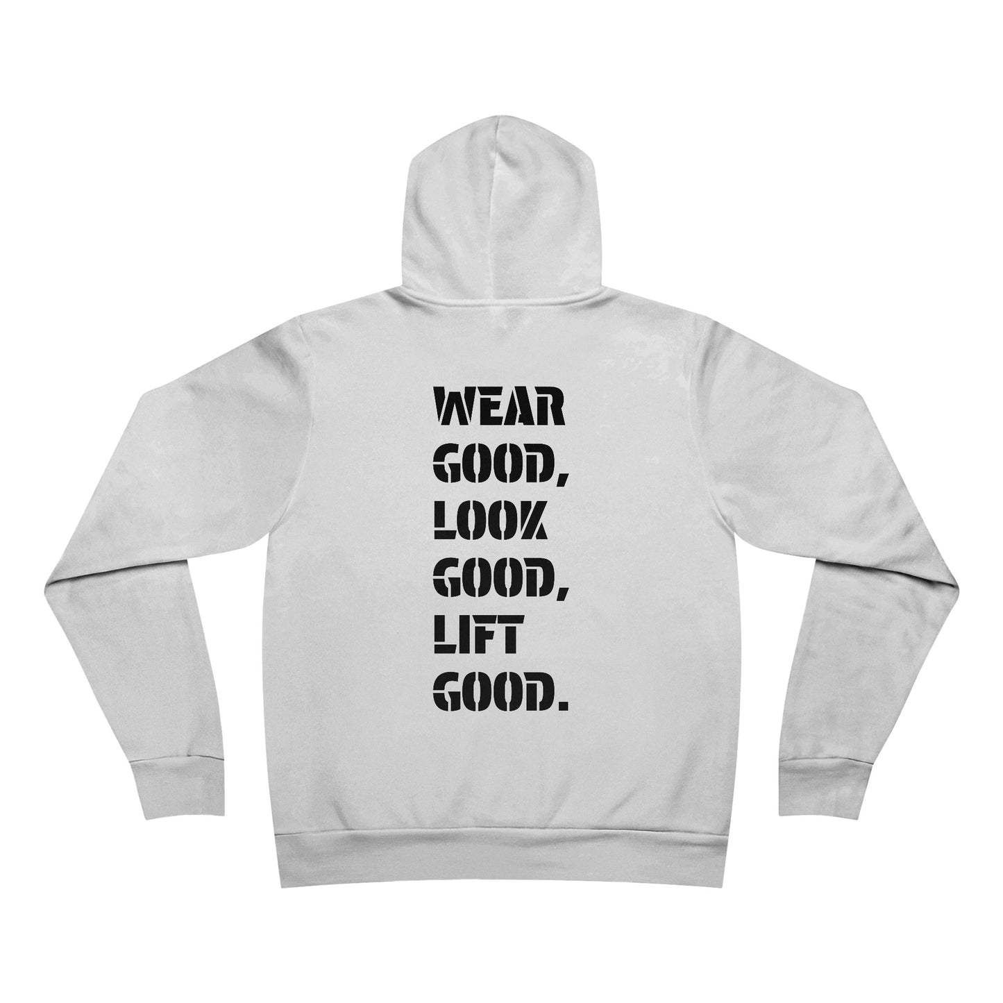 Unisex Sponge Fleece Pullover Hoodie "The Slogan"