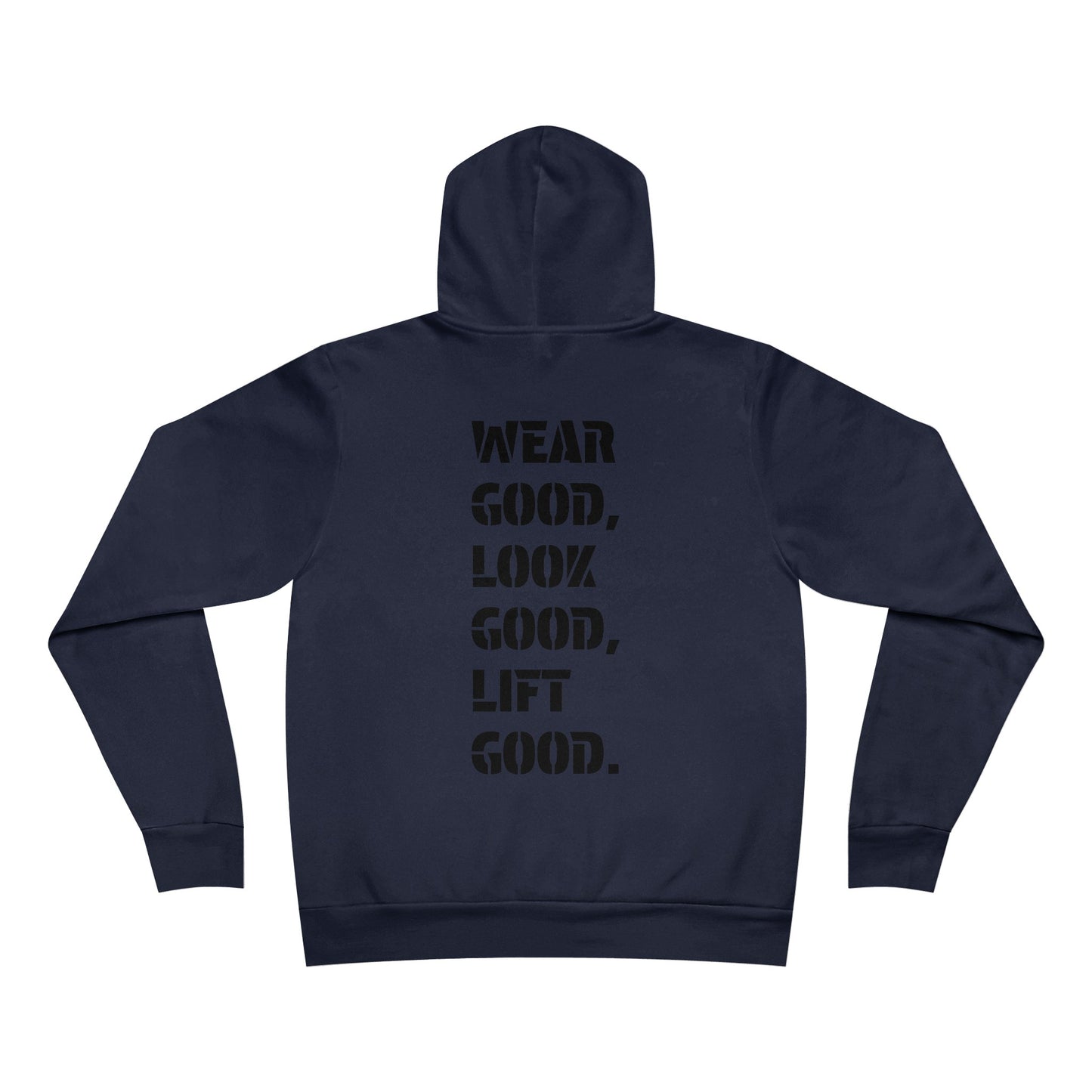 Unisex Sponge Fleece Pullover Hoodie "The Slogan"