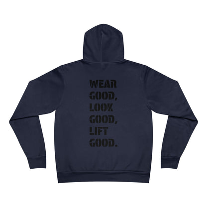 Unisex Sponge Fleece Pullover Hoodie "The Slogan"