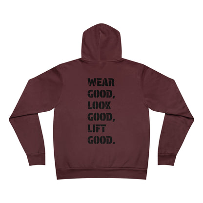 Unisex Sponge Fleece Pullover Hoodie "The Slogan"