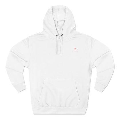 Three-Panel Fleece Hoodie