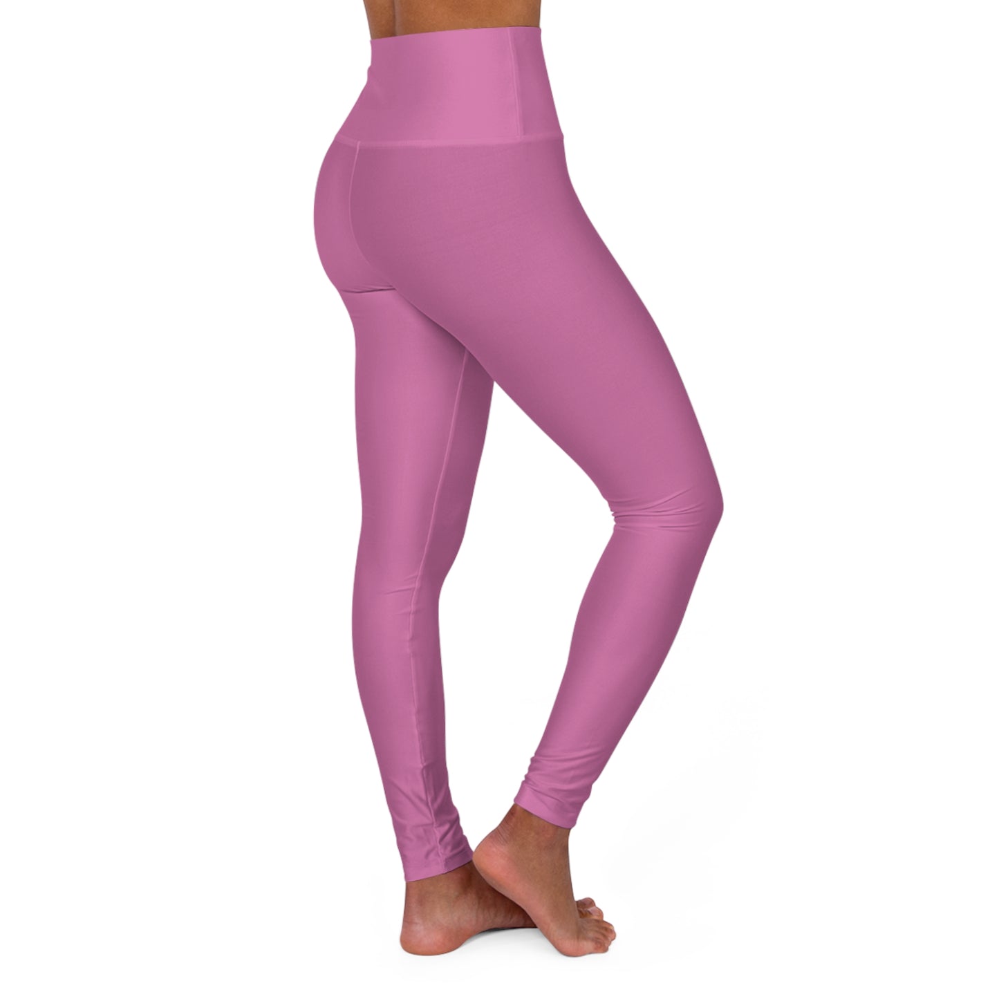 High Waisted Yoga Leggings Pink