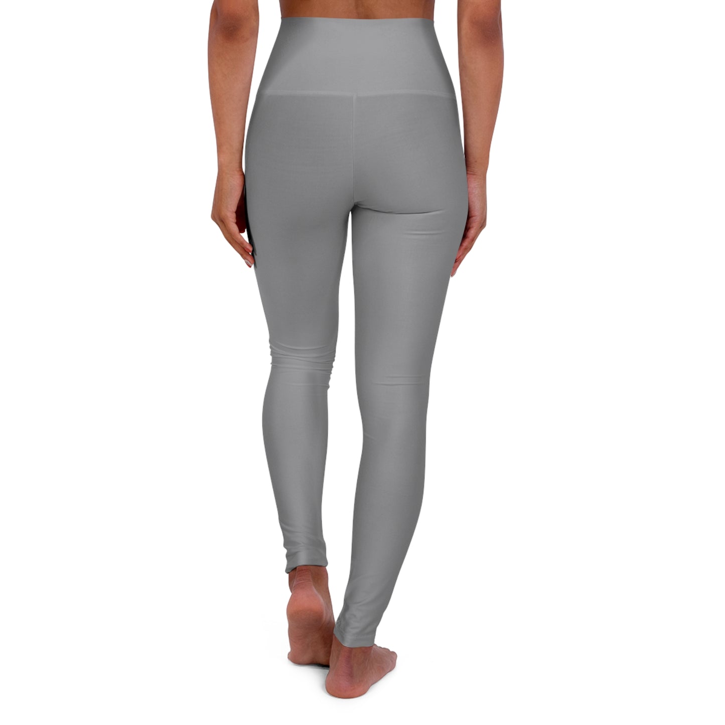 High Waisted Yoga Leggings Grey