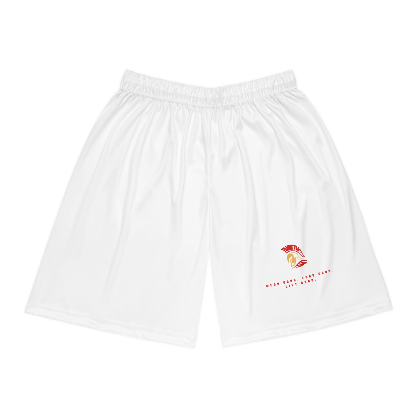 Basketball Shorts White