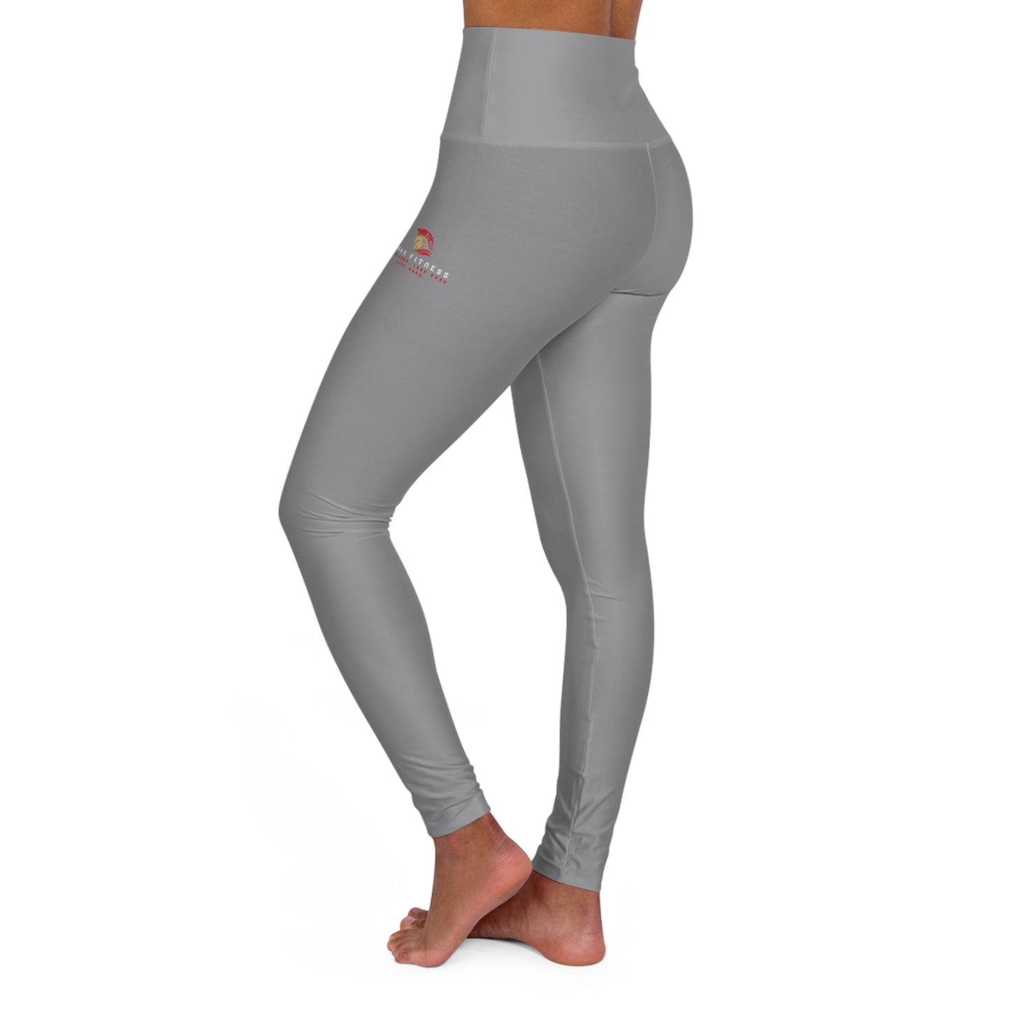 High Waisted Yoga Leggings Grey