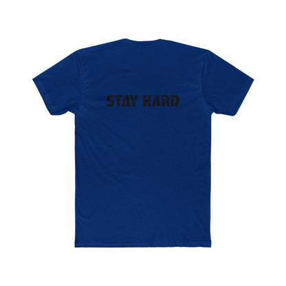 Men's Cotton Crew Tee "Stay Hard"