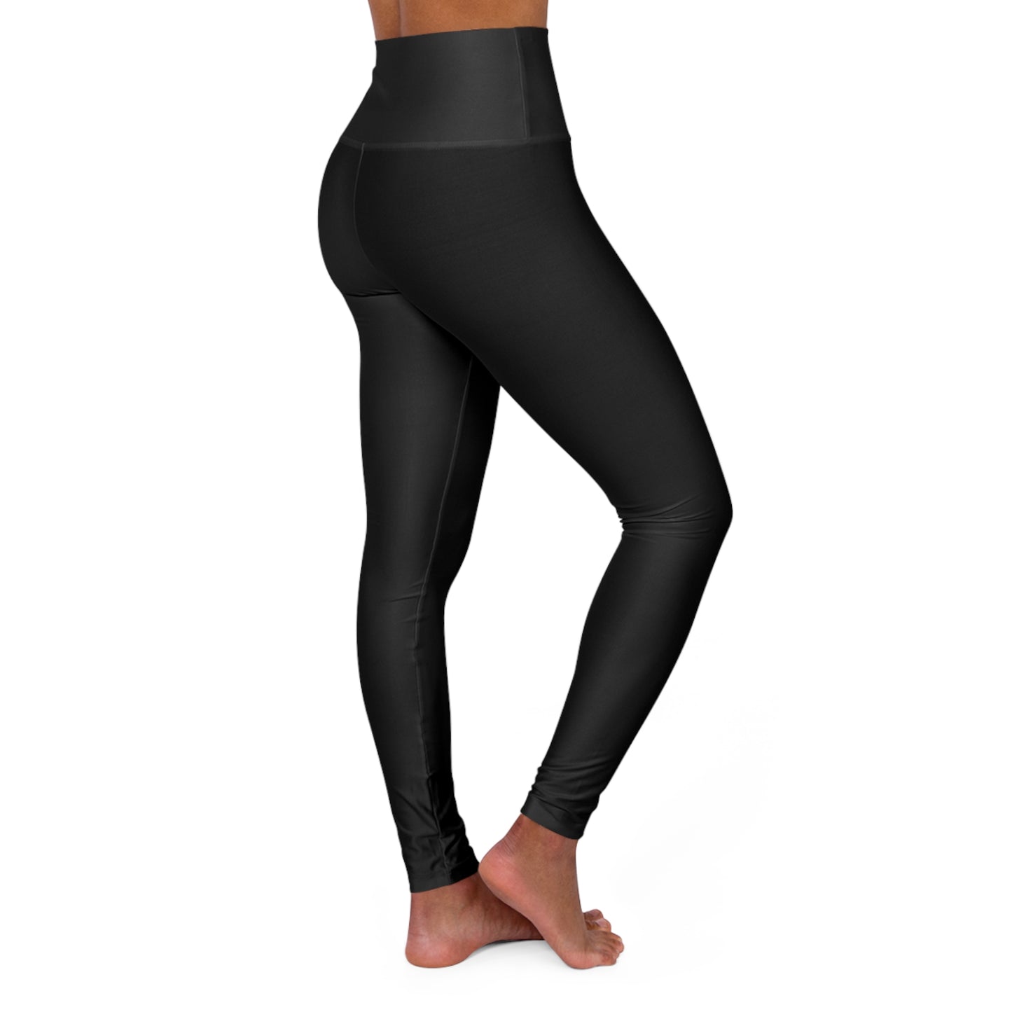 High Waisted Yoga Leggings Black