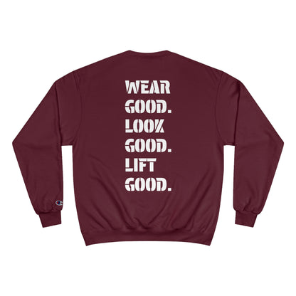 Champion Sweatshirt "The Slogan"