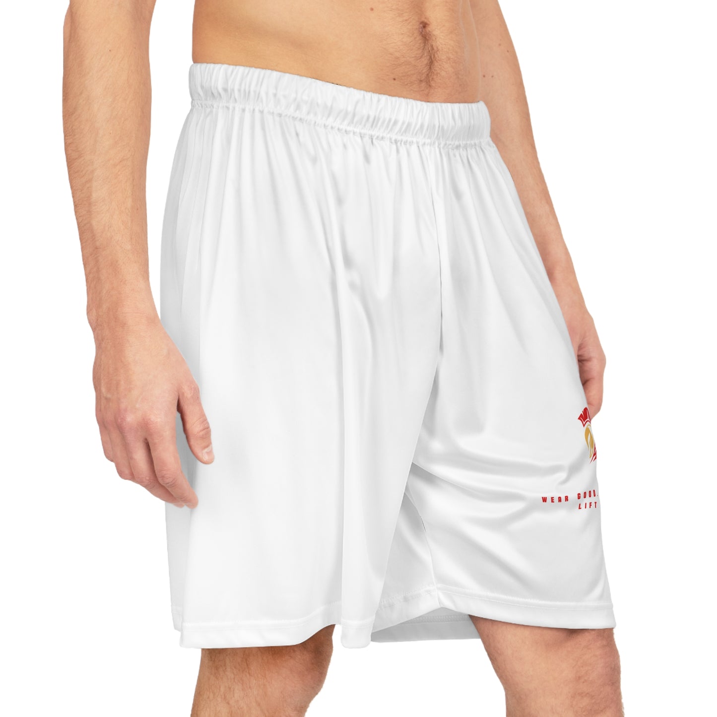 Basketball Shorts White